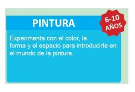 Pintura De 6 a 10 años. Centro Cultural Viñagrande. Club de Infancia. Clases para niños. Cursos para niños. Madrid. Alcorcón