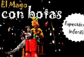 El Mago con botas. Teatro Marquina. Actividades para niños. Planes con niños. Teatro Infantil, Madrid