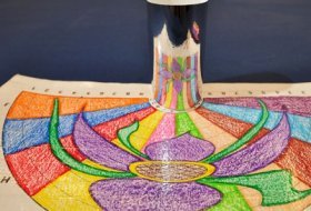 Taller para niños: Anamorfismo. Museo de la Luz. Actividades para niños. Planes para niños. Ciudad de México, DF Cuauhtémoc
