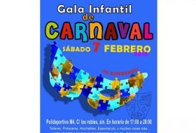 Juegos para niños: Gala de carnaval. Polideportivo M4. Actividades para niños. Planes para niños. Madrid