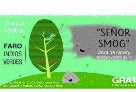 Teatro infantil: Señor Smog. Faro de Indios Verdes. Actividades para niños. Planes para niños. Ciudad de México, DF Gustavo A. Madero