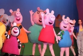 Teatro infantil: Peppa el show en vivo. Centro Cultural I. Actividades para niños. Planes para niños. Ciudad de México, DF Cuauhtémoc