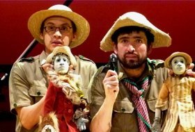 Teatro infantil: El Pequeño Salvaje. La Titería. Actividades para niños. Planes para niños. Ciudad de México, DF Coyoacán