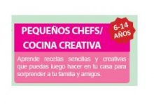 Pequeños Chefs/Cocina Creativa. Centro Cultural Los Pinos. Club de Infancia. Clases para niños. Cursos para niños. Madrid. Alcorcón