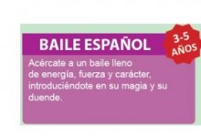 Baile Español. Casa de la Mujer y la Infancia. Club de Infancia. Clases para niños. Cursos para niños. Madrid. Alcorcón