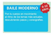 Baile Moderno. Centro Cultural Viñagrande. Club de Infancia. Clases para niños. Cursos para niños. Madrid. Alcorcón