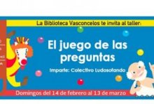 Taller para niños: El juego de las preguntas. Biblioteca Vasconcelos. Actividades para niños. Planes para niños. Ciudad de México, DF Cuauhtémoc